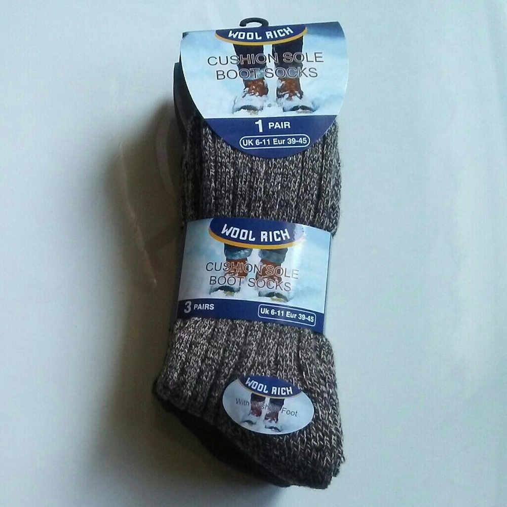 Wool Rich Wool blend socks